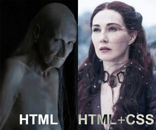 humour, HTML avec ou sans CSS